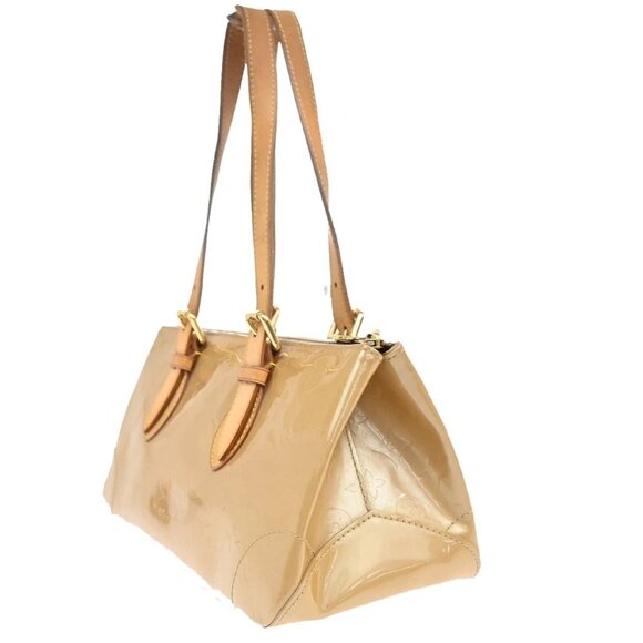 LOUIS VUITTON Rosewood Avenue Shoulder Bag Monogram Vernis Beige 318-082025 - Picture 4 of 16